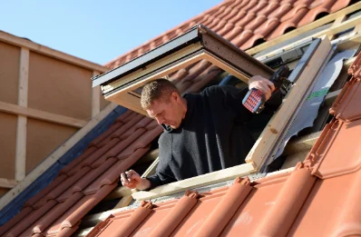 Pose de fenêtres de toit Velux à Wamin